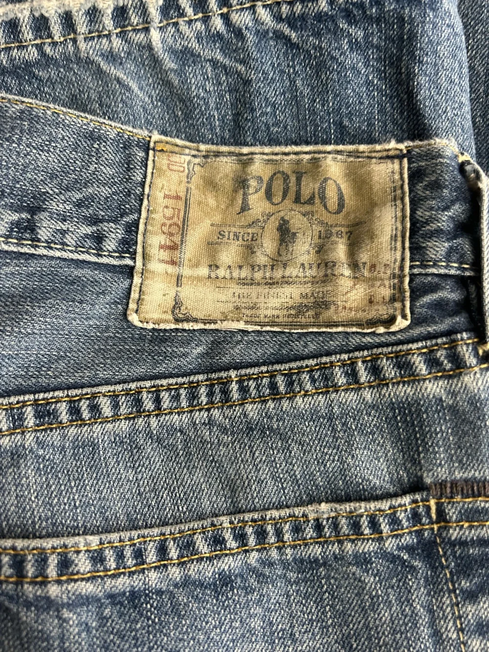 Polo Ralph Lauren 867 Classic Straight Fit Jeans Size 36